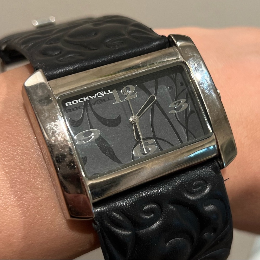 BRAND NEW Rockwell Watches Vanessa 30mm genuine leather water resistant watch